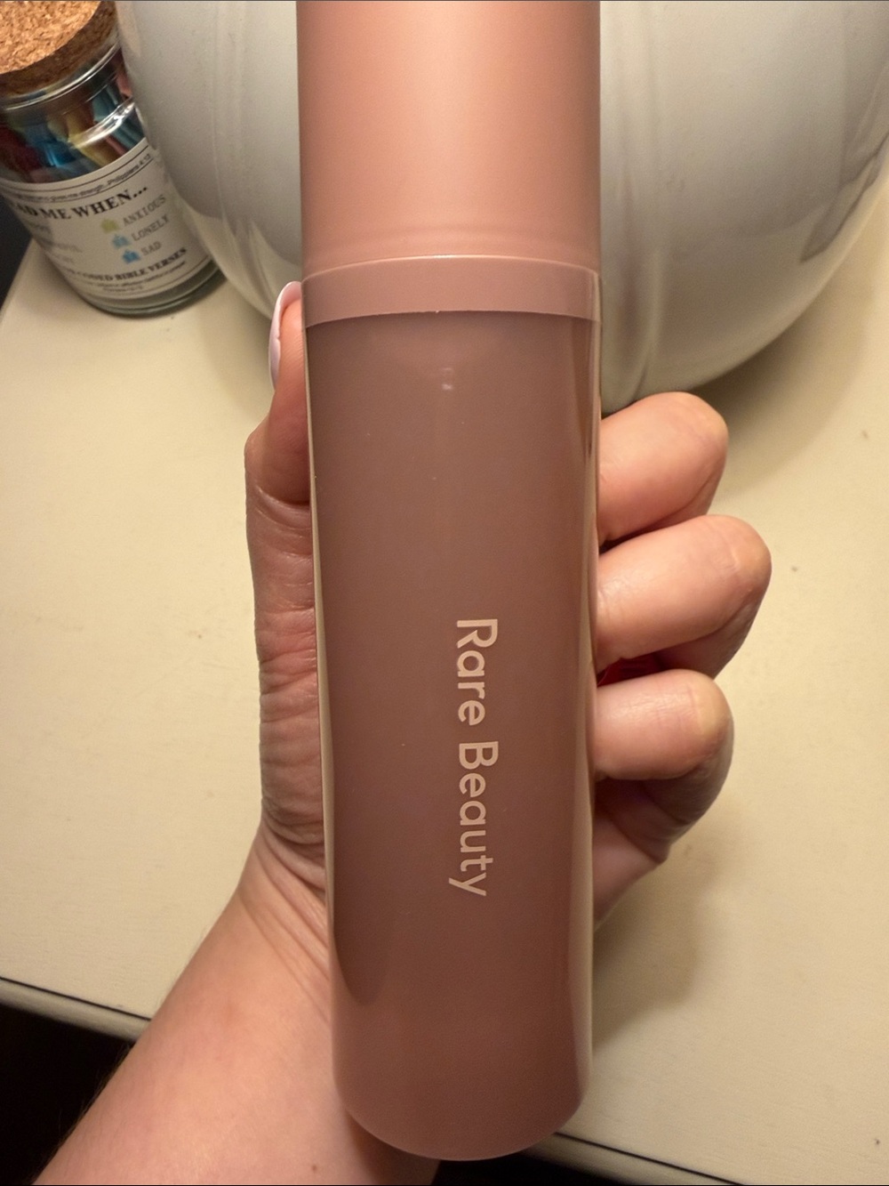 Rare Beauty Find Comfort Body & Hair Fragrance Mist — Brown